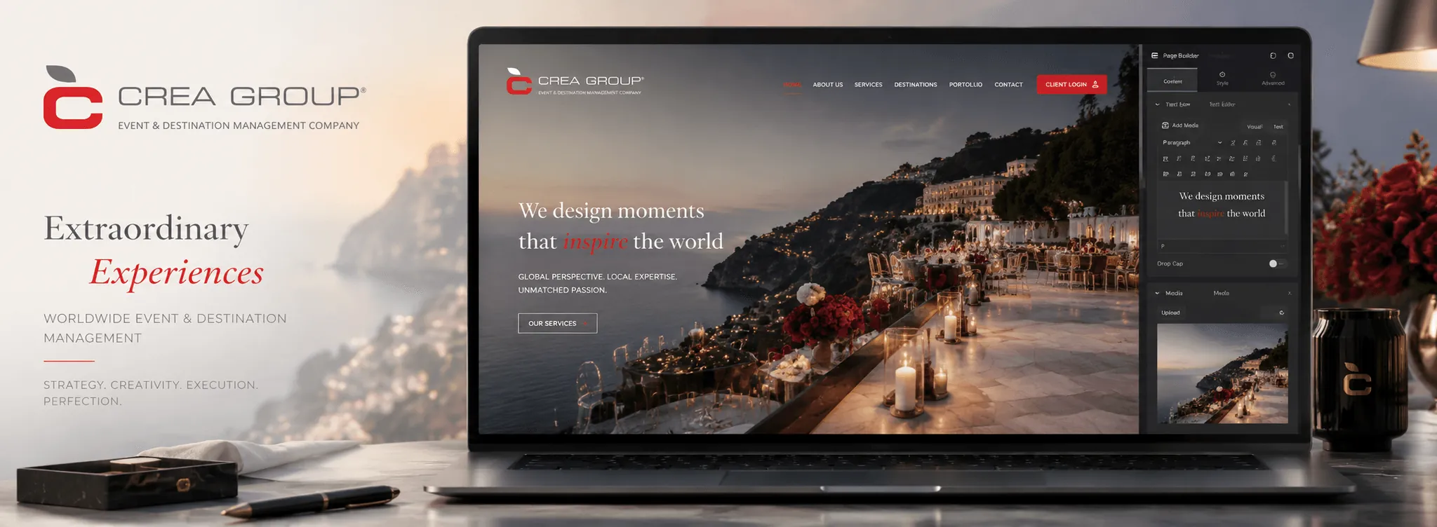 CREA GROUP — Una experiencia digital a la altura de eventos extraordinarios — Gallery