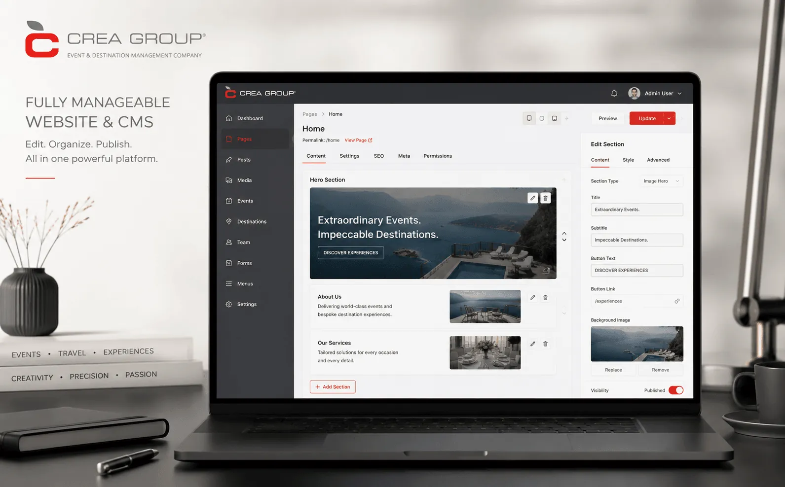 CREA GROUP — Una experiencia digital a la altura de eventos extraordinarios — Gallery 1