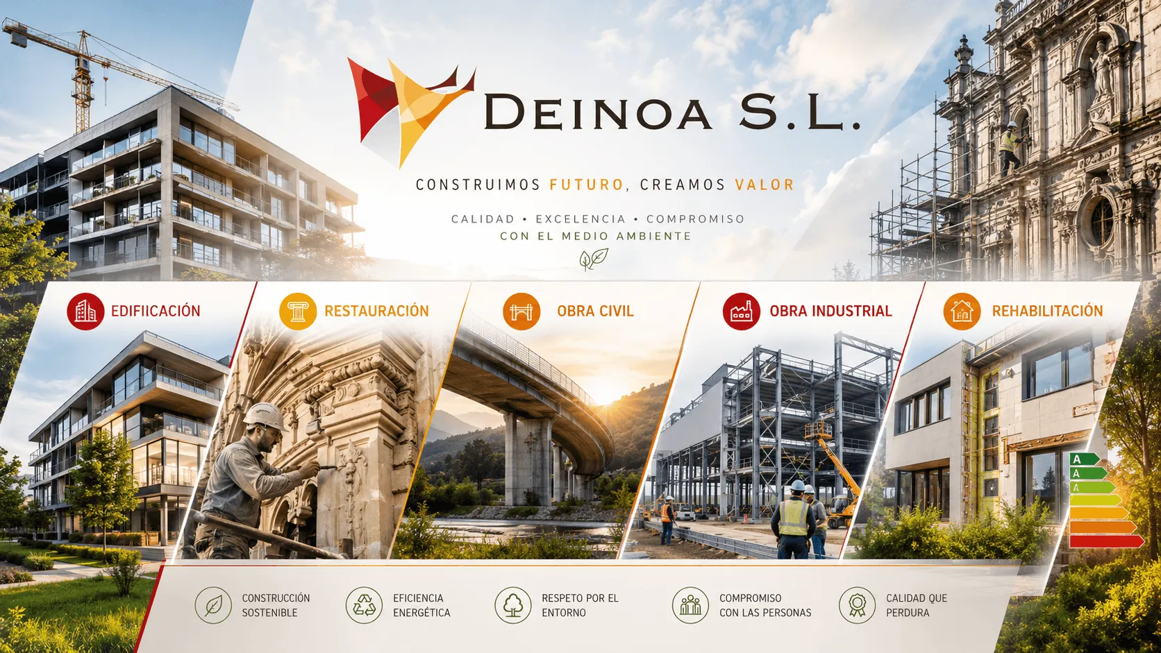 DEINOA — Gestión integral de obras, recursos y procesos empresariales