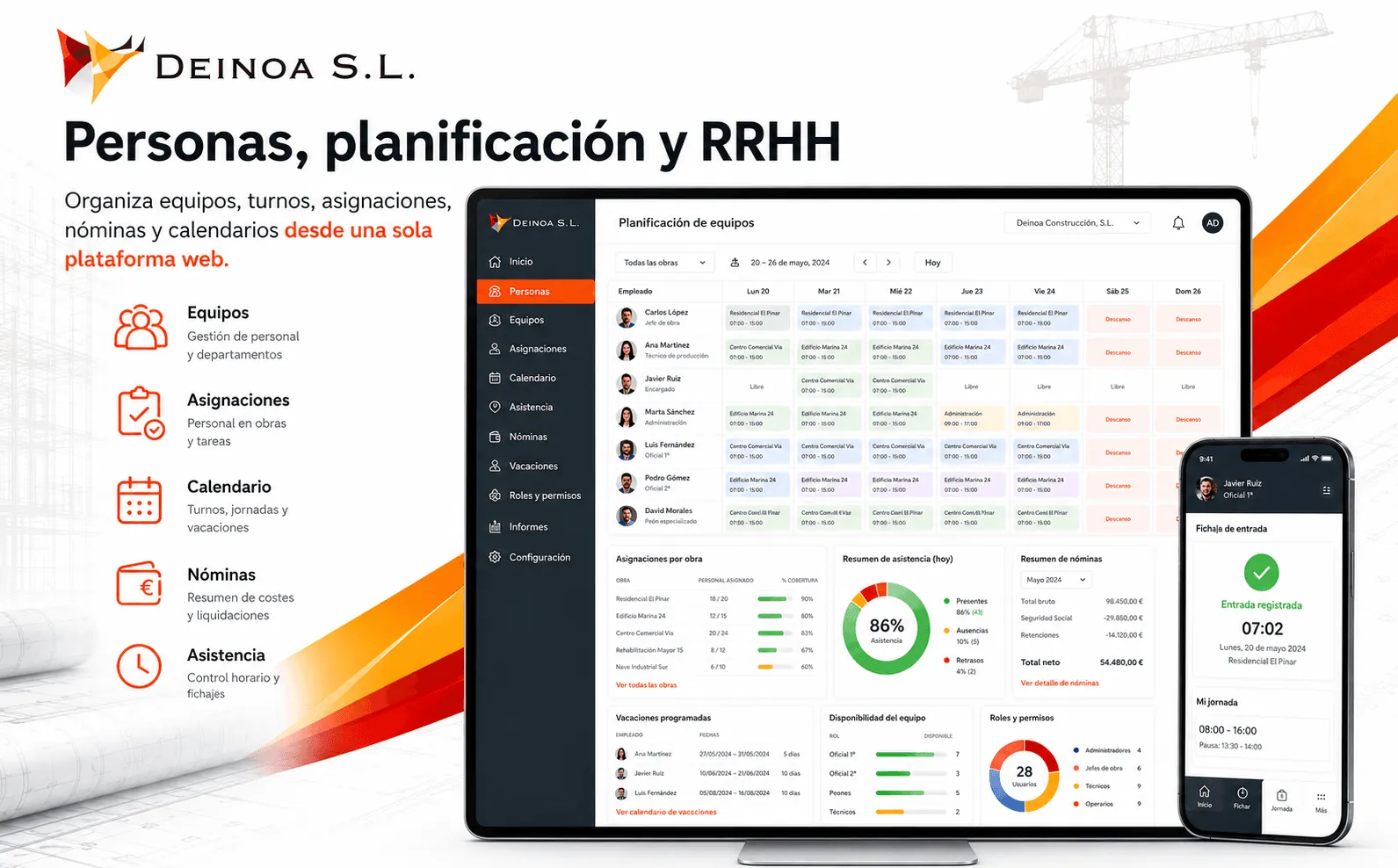 DEINOA — Gestión integral de obras, recursos y procesos empresariales — Galería 2
