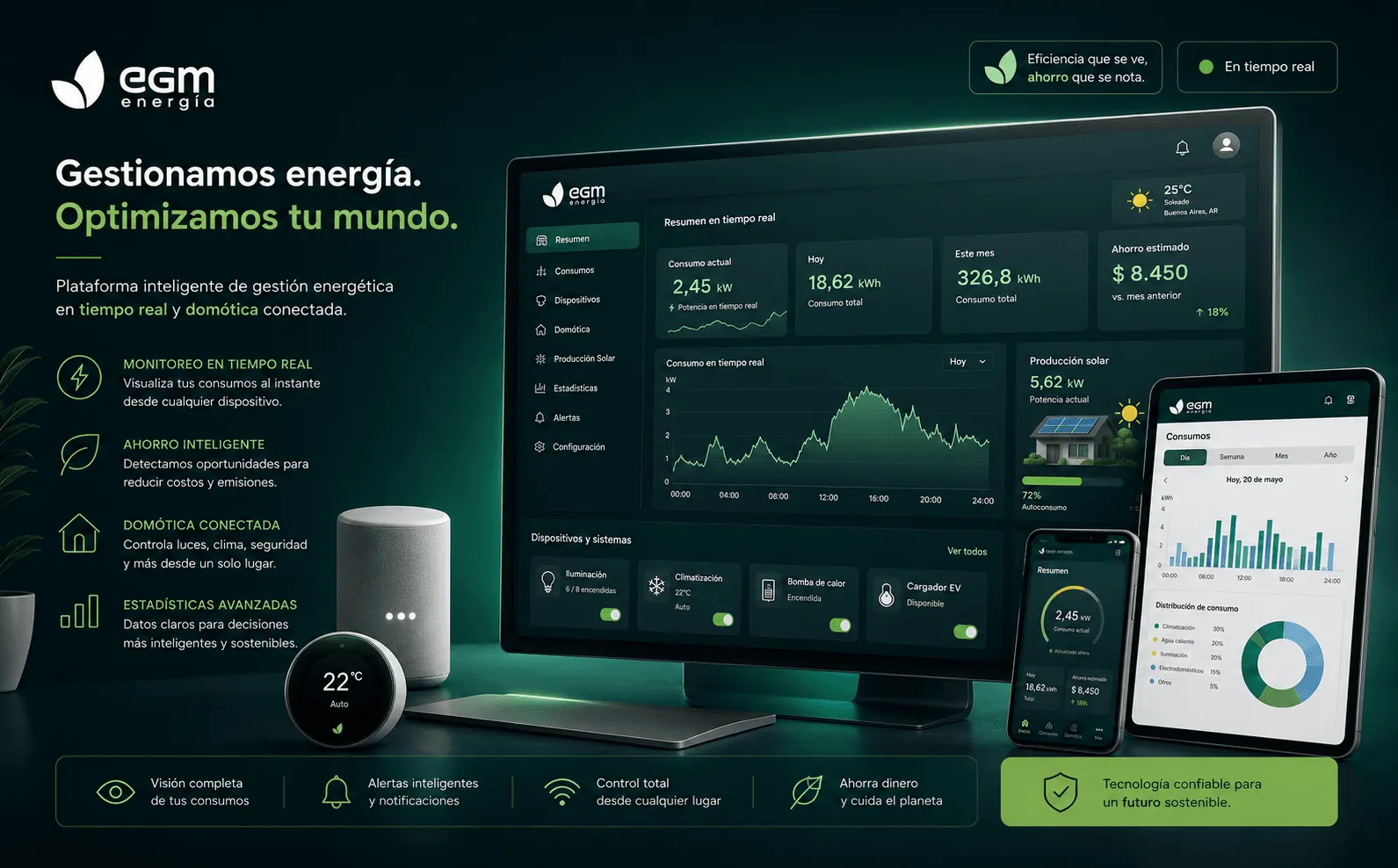 EGM Energía — Gestión energética inteligente y control de consumos en tiempo real — Galería 1