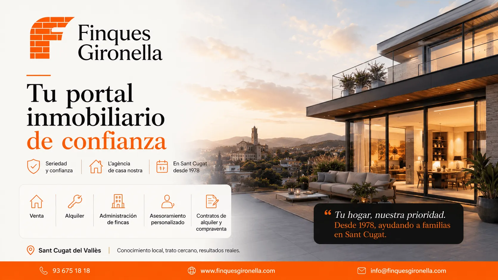 FINCAS GIRONELLA- Portal inmobiliario y panel de gestión