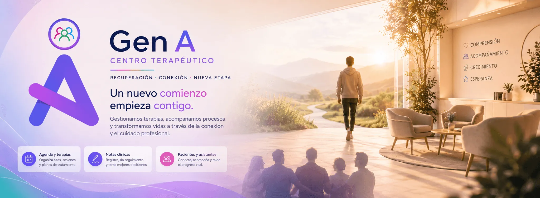 Gen A — Plataforma integral para la gestión de terapias y seguimiento clínico — Gallery