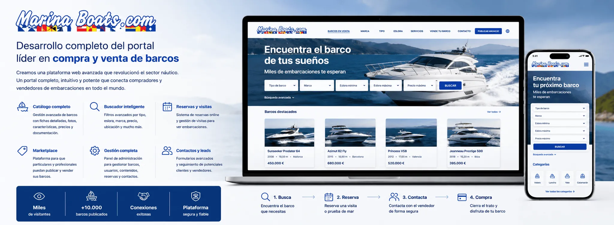 Marina Boats — Marketplace internacional para la compraventa de embarcaciones — Galería