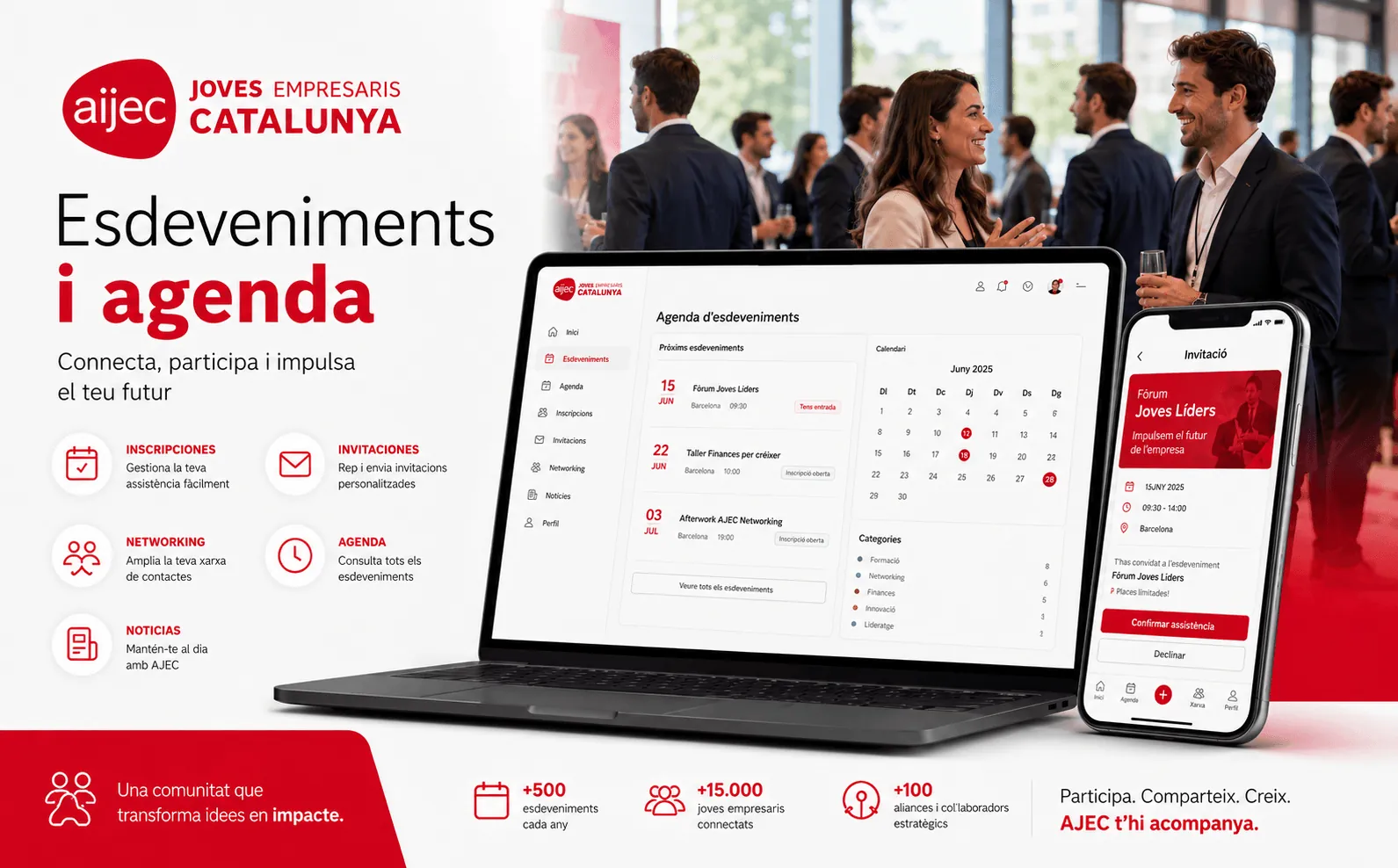 AIJEC — Plataforma digital para la gestión de una comunidad empresarial — Galeria 1