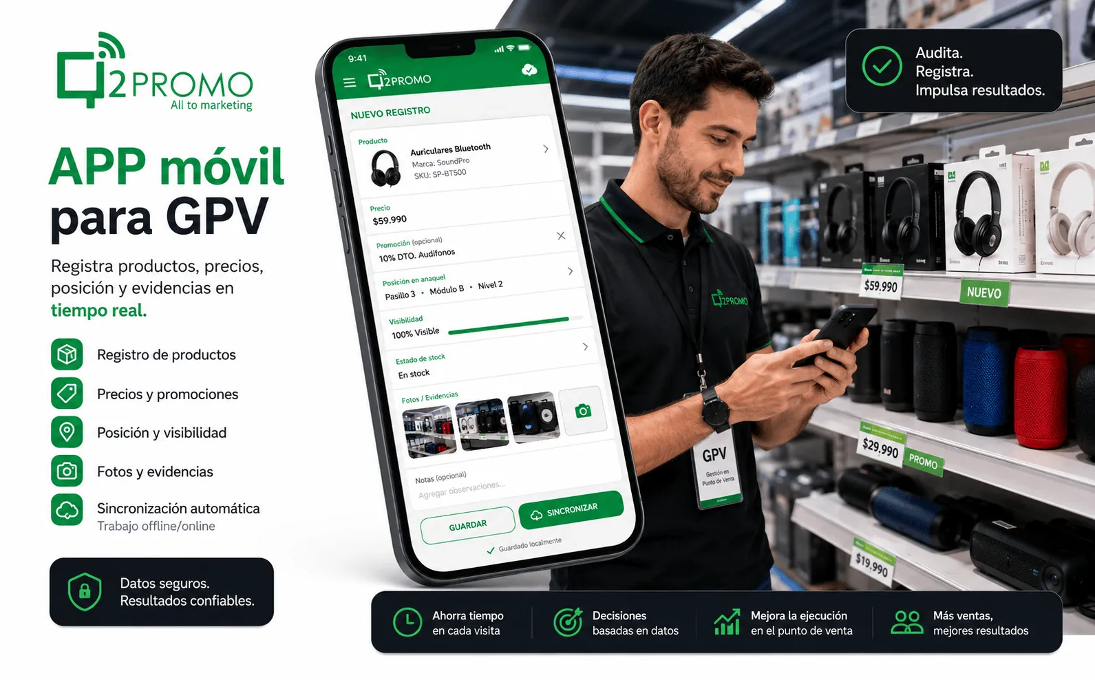Q2PROMO — Plataforma GPV para gestión inteligente del punto de venta — Galería 1