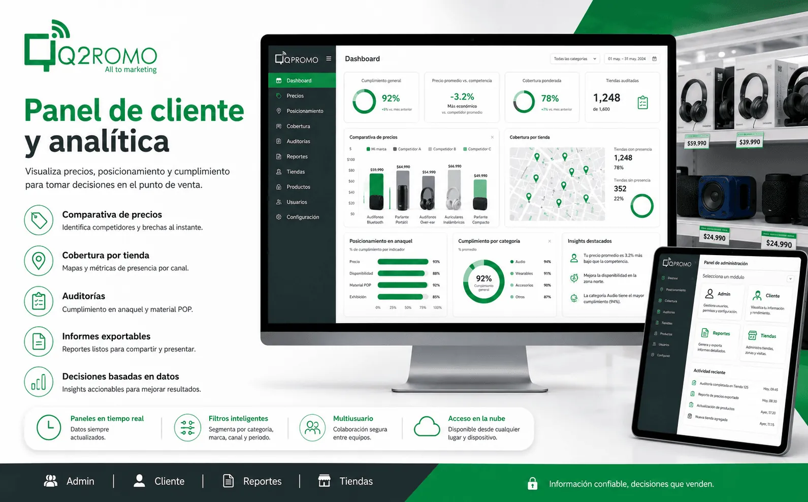 Q2PROMO — Plataforma GPV para gestión inteligente del punto de venta — Galería 2