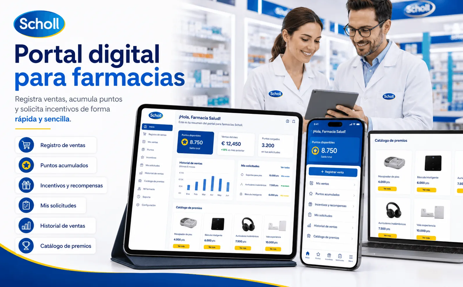 SCHOLL - Sistema avanzado y automatizado de incentivos para farmacias — Gallery 1